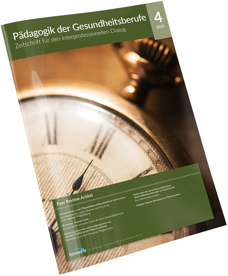 [pdg_institution-print] Pädagogik der Gesundheitsberufe Institution-Print