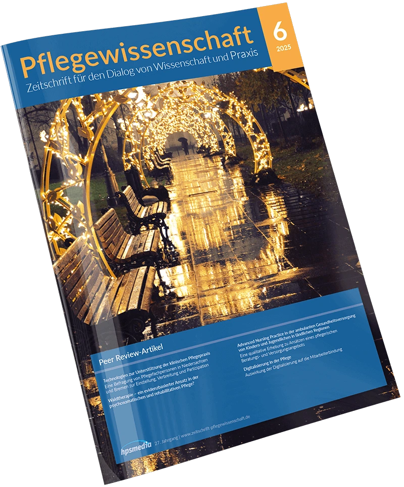 [pw_privat-print] Pflegewissenschaft Privat Print